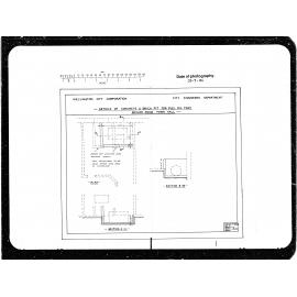 Details of Concrete & Brick Pit Oil Fuel Tank, Boiler Room Town Hall