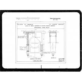 Detail of Spring Suspension of Existing Pedestal Bearings, Orongorongo Tunnel Trolley