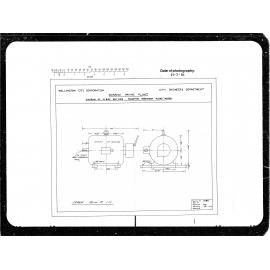 Diagram of 15 BHP 950 RPM, Crompton, Parkinson, KLOSD Motor, Maranui Paving Plant