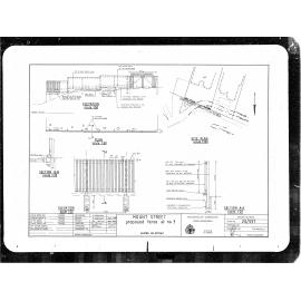 3 Mount Street, Proposed Fence