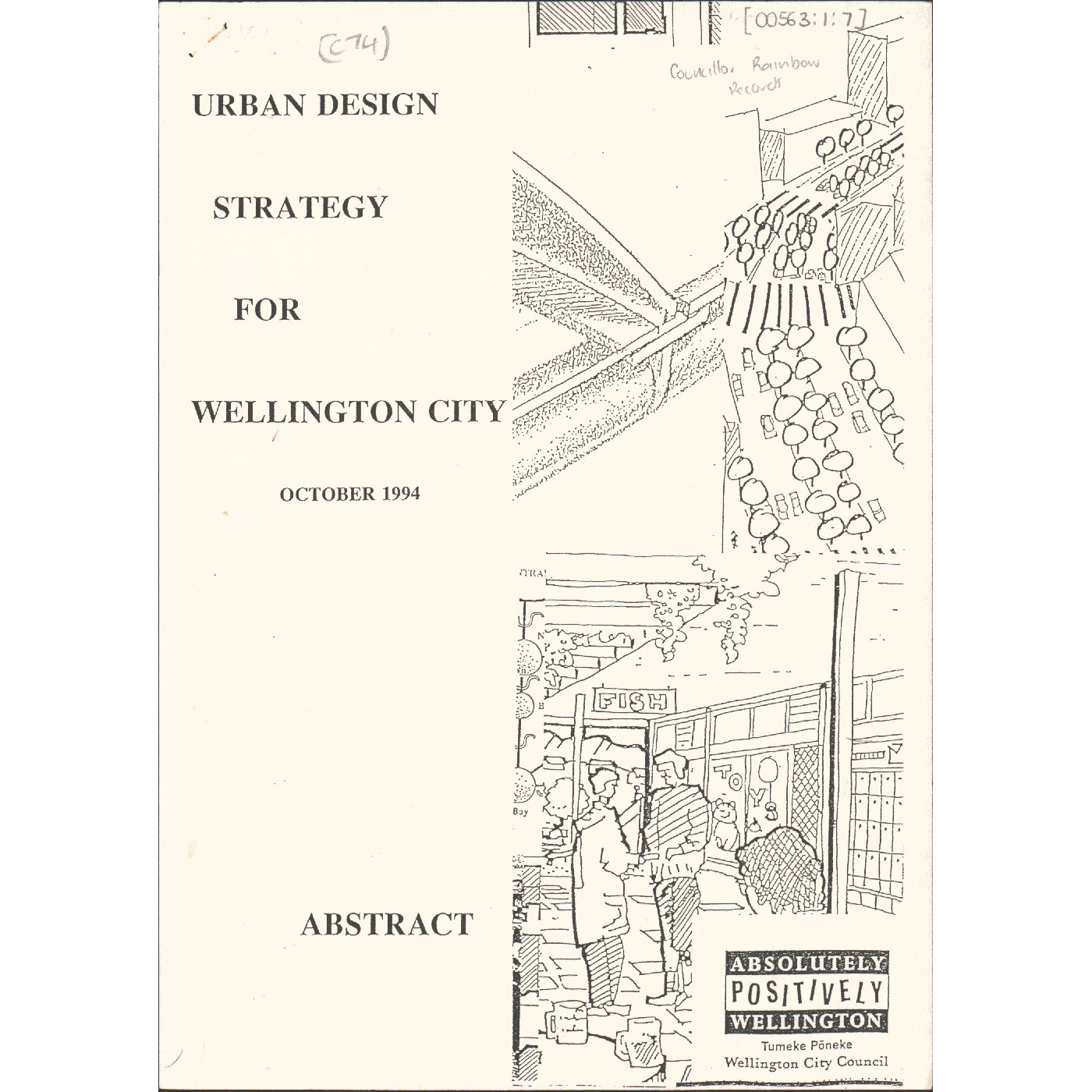 Urban Design Strategy for Wellington City, October 1994, Abstract
