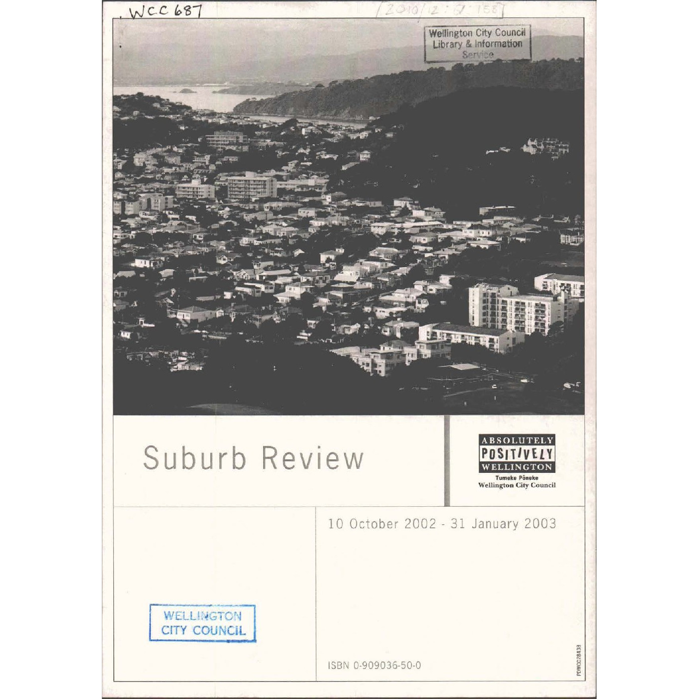 Suburb Review, 10 October 2002-31 January 2003