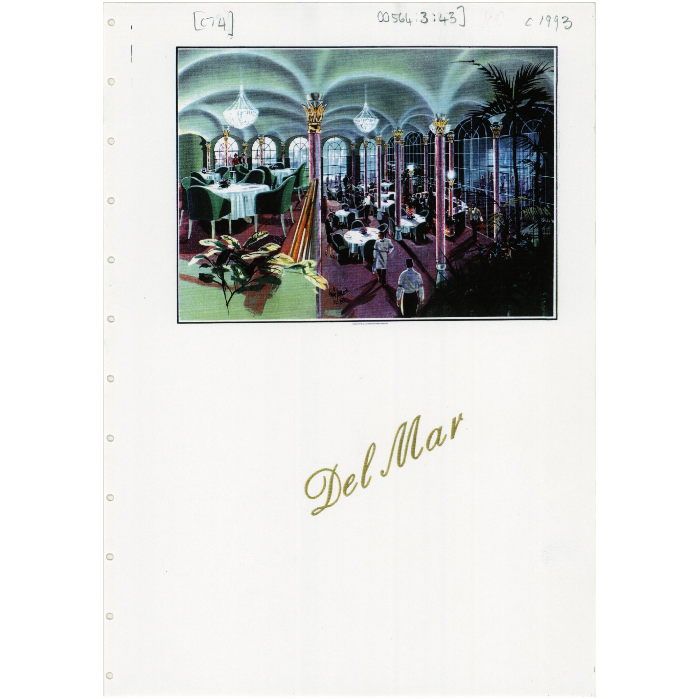 Del Mar Restaurant and underwater bar