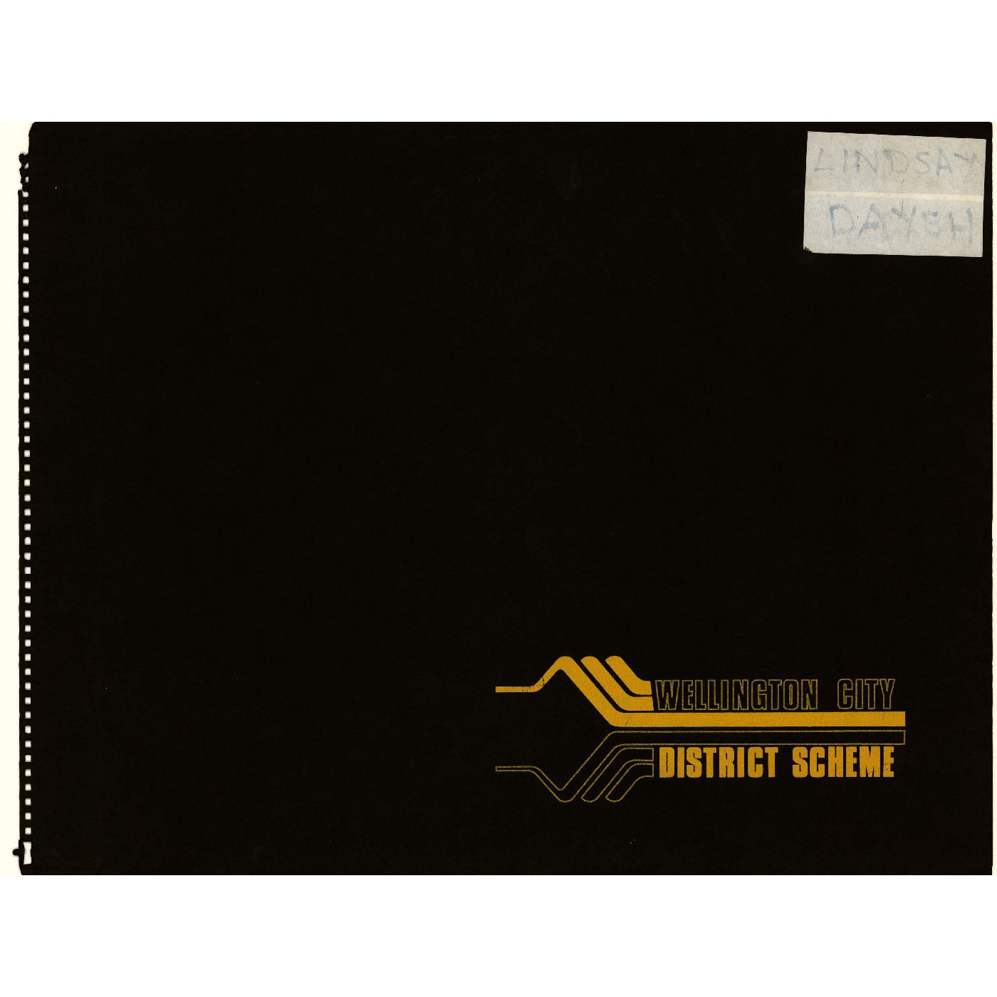 Wellington City Council Operative District Scheme 1985, Planning Maps, annotated to show updates to 1993