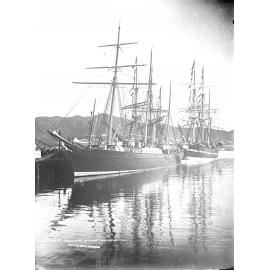 Goverment vessel ' Hinemoa ', Railway Wharf