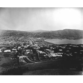 Wellington from lower slopes of Mount Victoria
