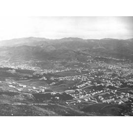 Elevated view of Te Aro