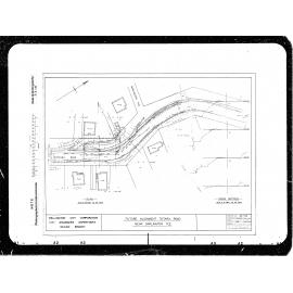 Future Alignment Totara Road near Darlington Terrace