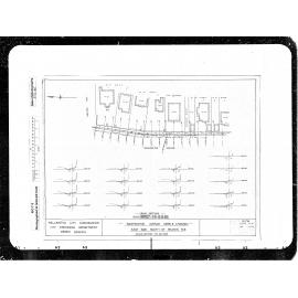 Washington Avenue, Kerb & Channel East Side, South of Heaton Street, Drawing 1