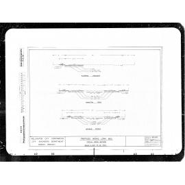 Proposed Works Loan 1955, Typical Cross Sections, Kilbirnie Crescent, Hamilton Road, Moxham Avenue
