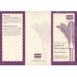 Guide to Newspapers - Nga nuupepa