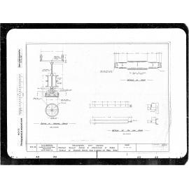 Raroa Stockyards & Railway Siding, Details of Holding Brakes Axles & Hinges for Mobile Fence 224-24