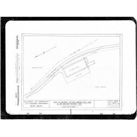 Rongotai Airport Development, Plan of Boundary between Miramar Golf Links & De Havilland Factory