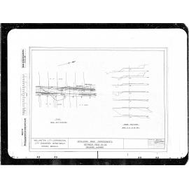 Newlands Road Improvements, Preliminary Alignment between pegs 19 to 25