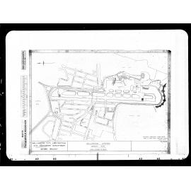 Wellington Airport, Locality Plan, Taxiways Amended, negative