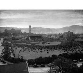VE Day, Basin Reserve