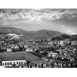 Elevated view of Basin Reserve
