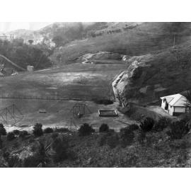 Elevated view of Prince of Wales Park, Newtown