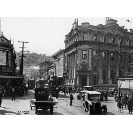 Manners Street and Cuba Street intersection