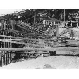 Straightening and widening of Grafton Road, Roseneath