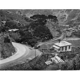 Ngauranga Gorge, prior to reconstruction