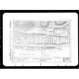 The Terrace, The Plan of Contours at Boulcott Street, Everton Terrace, taken from longitudinal section aerial plan