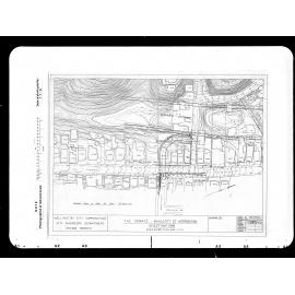 The Terrace, The Plan of Contours at Boulcott Street, Everton Terrace, taken from longitudinal section aerial plan