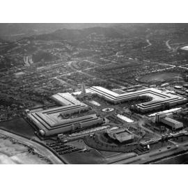 Aerial view of Centennial Exhibition buildings