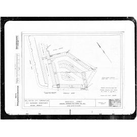 Wakefield Street, Proposed Extension of Civic Centre Car Park for 109 Cars, also shows possible further extension