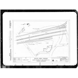 Bolton Street Cemetery, Showing Boundary of Land Required for Motorway Construction