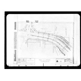 Bowen Street Upgrading at Reserve Bank Site, paper tracing from 40/1181