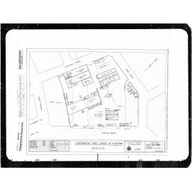 Corporation Yard Layout, copy of Mechanical Branch C682-2, design 20/334