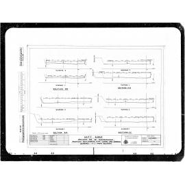 Hutt Road Proposed Realignment with Barrier, Onslow Road to Ngahauranga [Ngauranga], Schemes 1 & 2, Cross Sections