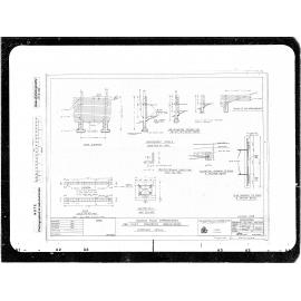 Maupuia Road improvements, Contract 2398, Details of Breastwork Showing Special Anchor, negative of 20/49A