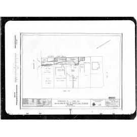 Miramar Avenue, Park Road, Service Lane at Capital Shopping Centre, shows details of land required
