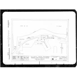 Wellington Airport Development, Terminal Area Roading, Layout as at June 1974, 1 of 4