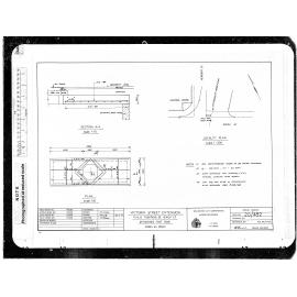 Victoria Street Extension, MED Manhole at Dixon Street, Proposed Roof Slab