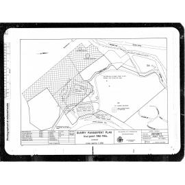 Quarry Management Plan, Kiwi Point 1980 to 1984