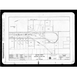 Walter Street, Proposed Turning Area