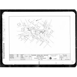 Cashmere Avenue, Agra Crescent, Delhi Crescent, Intersection Improvements