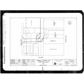 Hanson Street, Service Lane Completion Options