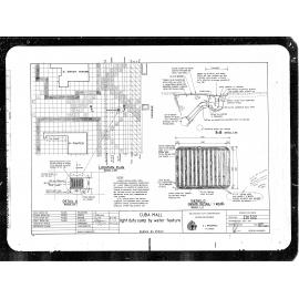 Cuba Mall, light duty sump by water feature