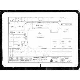 Oxford Street and Oxford Terrace, Widening and Reconstruction