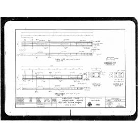 Precast Concrete Breastwork Posts