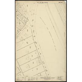 Thomas Ward survey map of Wellington City, sheet 5