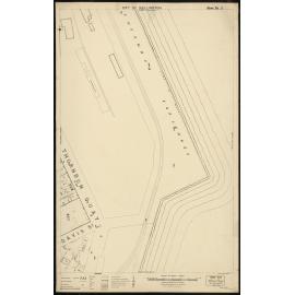 Thomas Ward survey map of Wellington City, sheet 11