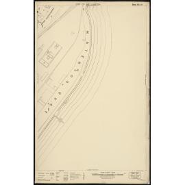 Thomas Ward survey map of Wellington City, sheet 18