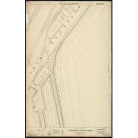 Thomas Ward survey map of Wellington City, sheet 24