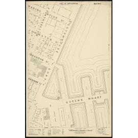 Thomas Ward survey map of Wellington City, sheet 27