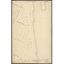 Thomas Ward survey map of Wellington City, sheet 30